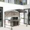 Abri Barbecue En Acier Hespéride Neiba Graphite -Demeyers Magasin abri barbecue en acier hesperide neiba noir graphite
