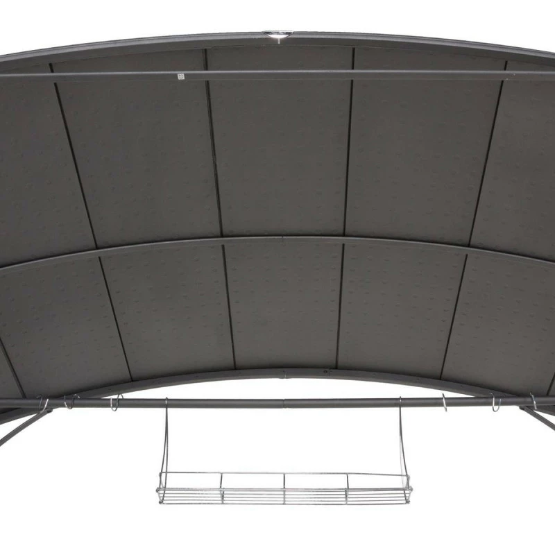 Abri Barbecue En Acier Hespéride Neiba Graphite 6 Abri Barbecue En Acier Hespéride Neiba Graphite – Image 4