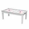 Air Hockey Toronto - Coloris Blanc Laqué / Surface Blanche -Demeyers Magasin air hockey toronto coloris blanc laque surface blanche