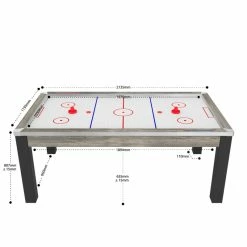 Air Hockey Toronto - Coloris Industriel / Surface Blanche -Demeyers Magasin air hockey toronto coloris industriel surface blanche 3