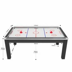 Air Hockey Toronto - Coloris Noir / Surface Blanche -Demeyers Magasin air hockey toronto coloris noir surface blanche 4