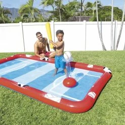 Aire De Jeux Gonflable Multisports Intex -Demeyers Magasin aire de jeux gonflable multisports intex 3
