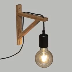 Applique Murale équerre Bois Wild Atmosphera -Demeyers Magasin applique murale equerre bois wild atmosphera 3