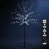 Arbre Lumineux 200 Fleurs LED Blanches -Demeyers Magasin arbre lumineux 200 fleurs led blanches