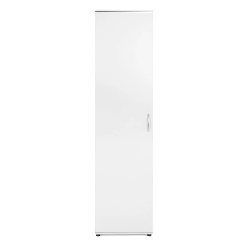 Armoire 1 Porte 6 Niveaux Blanc 6 Armoire 1 Porte 6 Niveaux Blanc – Image 4