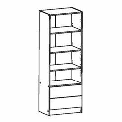 Demeyere Armoire Lingère 2 Portes 2 Tiroirs Laud -Demeyers Magasin armoire lingere 2 portes 2 tiroirs laud 2