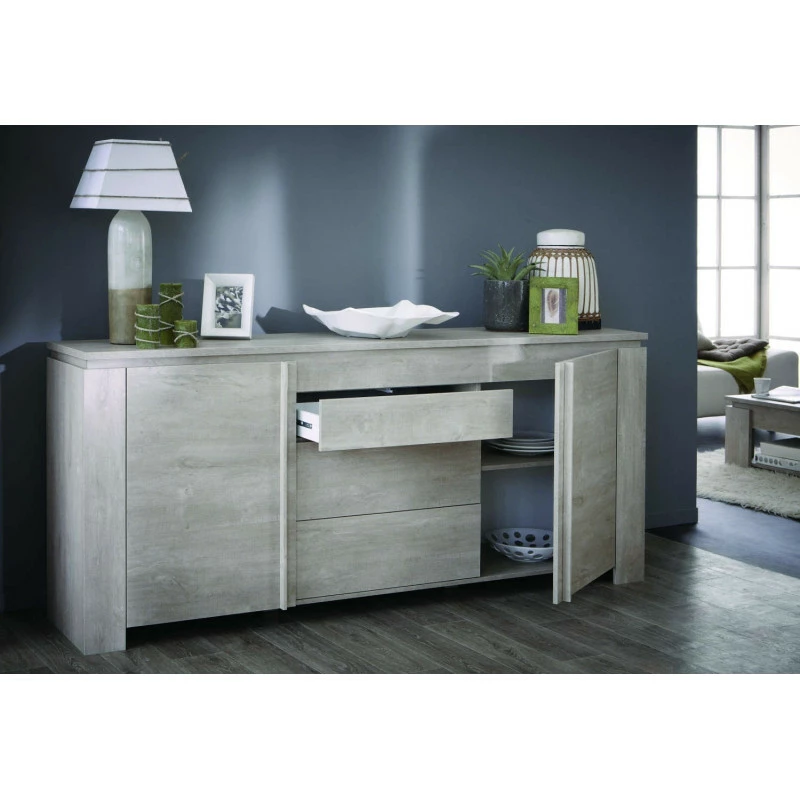 Demeyere Bahut 2 Portes Ouvrantes 3 Tiroirs Comtesse 4 Demeyere Bahut 2 Portes Ouvrantes 3 Tiroirs Comtesse – Image 2