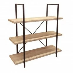 Bibliothèque 3 étagères Chicago -Demeyers Magasin bibliotheque 3 etageres chicago 2