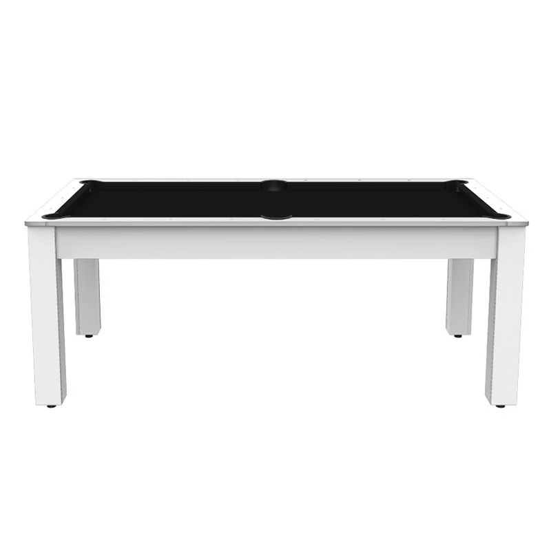 Billard Américain Arizona 7 Pieds Blanc Laqué / Tapis Noir 3 Billard Américain Arizona 7 Pieds Blanc Laqué / Tapis Noir