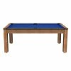 Billard Américain Arizona 7 Pieds Hêtre Boisé / Tapis Bleu -Demeyers Magasin billard americain arizona 7 pieds hetre boise tapis bleu