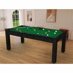 Billard Américain Arizona 7 Pieds Noir Boisé / Tapis Vert 10 Billard Américain Arizona 7 Pieds Noir Boisé / Tapis Vert -Demeyers Magasin billard americain arizona 7 pieds noir boise tapis vert 1 2