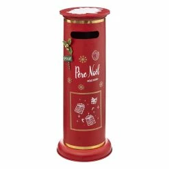Boite Aux Lettres 80 Cm De Noël Métal