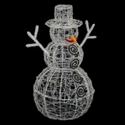 Bonhomme De Neige Lumineux 96 LED -Demeyers Magasin bonhomme de neige lumineux 96 led 3