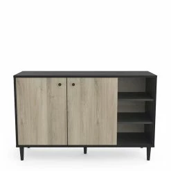 Demeyere Buffet 2 Portes 3 Niches Industriel Arty -Demeyers Magasin buffet 2 portes 3 niches industriel arty 2