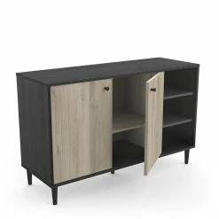 Demeyere Buffet 2 Portes 3 Niches Industriel Arty -Demeyers Magasin buffet 2 portes 3 niches industriel arty 3