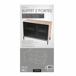 Buffet 2 Portes Grillage Soho -Demeyers Magasin buffet 2 portes grillage soho 3