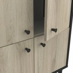 Demeyere Buffet 4 Portes Industriel Arty 10 Demeyere Buffet 4 Portes Industriel Arty -Demeyers Magasin buffet 4 portes industriel arty 1 3