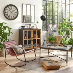 Buffet Baris Métal 2 Portes Atmosphera -Demeyers Magasin buffet baris metal 2 portes atmosphera 3