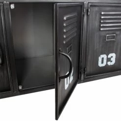 Buffet Bas Sevin Métal 4 Portes Atmosphera 11 Buffet Bas Sevin Métal 4 Portes Atmosphera -Demeyers Magasin buffet bas sevin metal 4 portes atmosphera 4