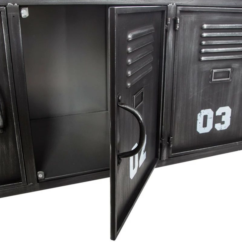 Buffet Bas Sevin Métal 4 Portes Atmosphera 7 Buffet Bas Sevin Métal 4 Portes Atmosphera – Image 5