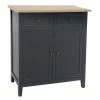 Buffet Damian Bois Gris Foncé Atmosphera -Demeyers Magasin buffet damian bois atmosphera