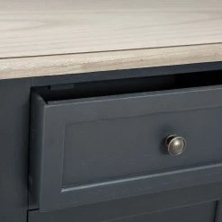 Buffet Damian Bois Gris Foncé Atmosphera -Demeyers Magasin buffet damian bois atmosphera 2