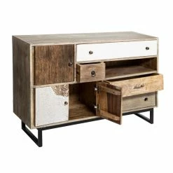 Buffet En Bois De Manguier Koval Nuances Unies Atmosphera -Demeyers Magasin buffet en bois manguier koval nuances unies atmosphera 3