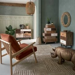 Buffet En Bois De Manguier Koval Nuances Unies Atmosphera -Demeyers Magasin buffet en bois manguier koval nuances unies atmosphera 7