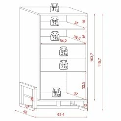 Buffet Haut 2 Tiroirs 1 Porte Oslo Blanc 16 Buffet Haut 2 Tiroirs 1 Porte Oslo Blanc -Demeyers Magasin buffet haut 2 tiroirs 1 porte oslo blanc 6