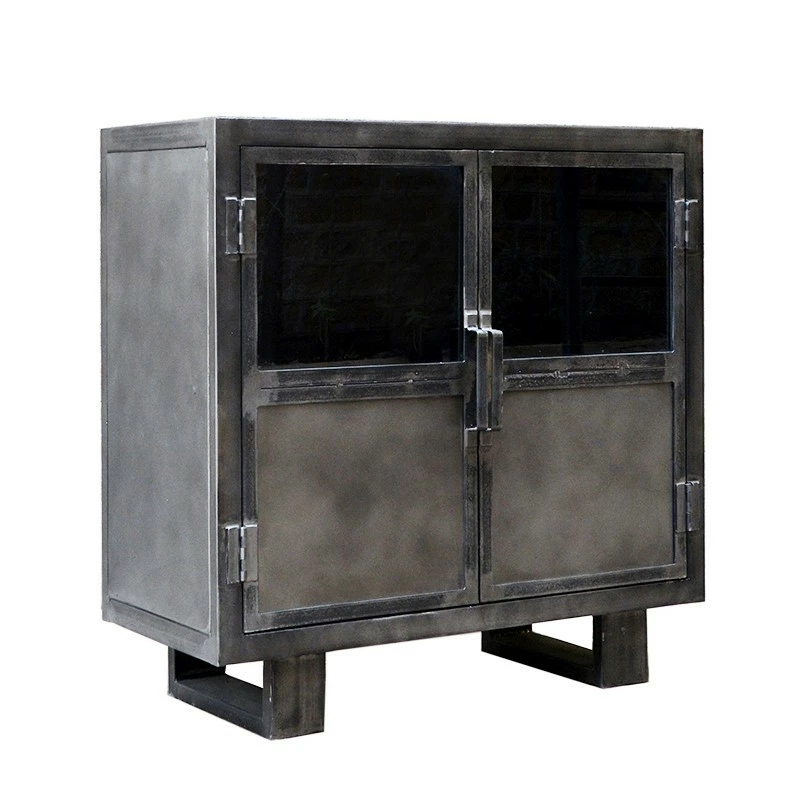 Buffet Métal Noir Jodhpur 2 Portes 3 Buffet Métal Noir Jodhpur 2 Portes