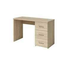 Bureau Open 3 Tiroirs Coloris Chêne -Demeyers Magasin bureau open 3 tiroirs coloris chene 1