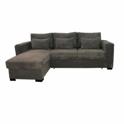 Canapé D'angle Joe Gauche Ou Droite Gris Convertible Lit -Demeyers Magasin canape d angle joe gauche ou droite gris convertible lit 4