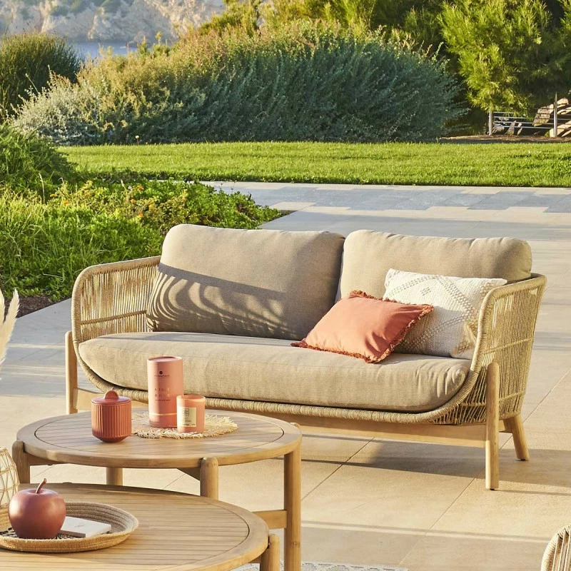 Canapé Extérieur 2 Places Deona Acacia Hespéride 3 Canapé Extérieur 2 Places Deona Acacia Hespéride