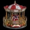 Carrousel De Noël Animé, Musical Et Lumineux -Demeyers Magasin carrousel de noel anime musical et lumineux