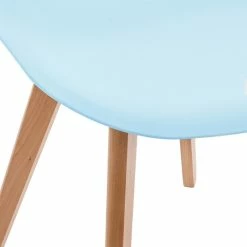 Chaise Enfant Pieds Bois Atmosphera Bleu -Demeyers Magasin chaise enfant pieds bois atmosphera bleu 1
