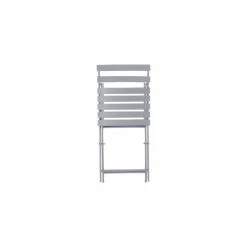 Chaise Métal Pliante Greensboro Gris Quartz Hespéride -Demeyers Magasin chaise exterieur greensboro hesperide gris quartz 2