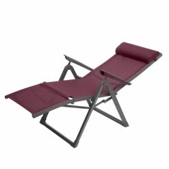 Chaise Longue Decima Hespéride Bordeaux/graphite 11 Chaise Longue Decima Hespéride Bordeaux/graphite -Demeyers Magasin chaise long decima hesperide bordeaux 3