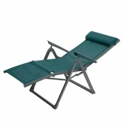 Chaise Longue Decima Hespéride Bleu Canard/graphite -Demeyers Magasin chaise longue decima hesperide bleu canard 1 3