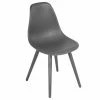 Chaise North Coloris Gris Anthracite / Noir Graphite Hespéride -Demeyers Magasin chaise north coloris gris anthracite noir graphite hesperide