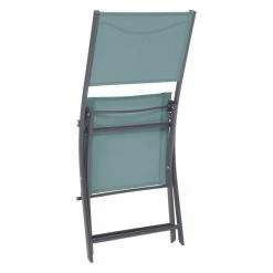 Chaise Pliante Modula Jade/graphite Hespéride -Demeyers Magasin chaise pliante modula jade graphite hesperide 1