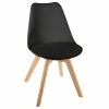 Chaise Salle Manger Baya Noir Atmosphera 1 Chaise Salle Manger Baya Noir Atmosphera -Demeyers Magasin chaise salle manger baya noir atmosphera