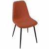 Chaise Tissu Et Métal Tyka Terracotta Atmosphera -Demeyers Magasin chaise tissu et metal tyka terracotta atmosphera
