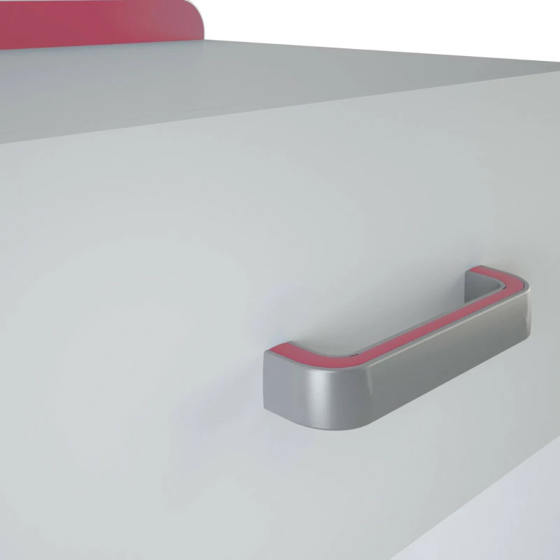 Demeyere Chevet 1 Tiroir Reverso Rose Ou Bleu 4 Demeyere Chevet 1 Tiroir Reverso Rose Ou Bleu – Image 2