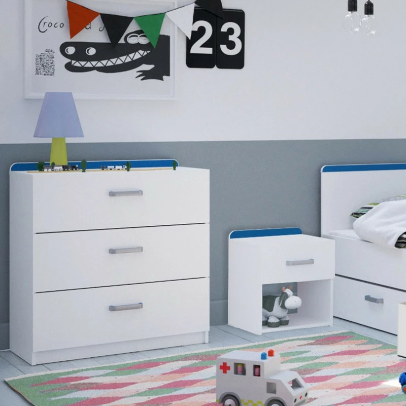 Demeyere Chevet 1 Tiroir Reverso Rose Ou Bleu 6 Demeyere Chevet 1 Tiroir Reverso Rose Ou Bleu – Image 4