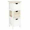 Chiffonnier 3 Tiroirs Chic Naturel Et Blanc -Demeyers Magasin chiffonnier 3 tiroirs chic naturel et blanc