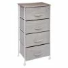 Chiffonnier 4 Tiroirs Avec Roulettes Gris Clair -Demeyers Magasin chiffonnier 4 tiroirs avec roulette gris clair