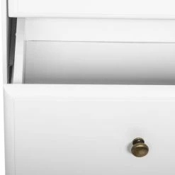 Chiffonnier Blanc 5 Tiroirs Solen Atmosphera -Demeyers Magasin chiffonnier blanc 5 tiroirs solen atmosphera 6