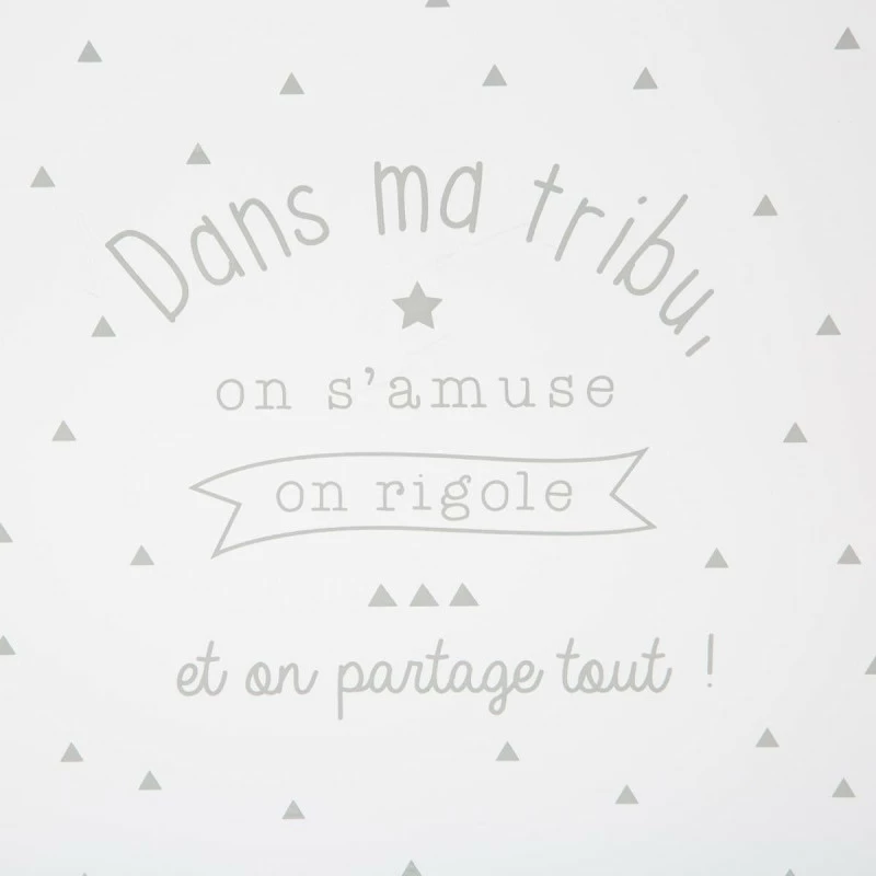 Coffre à Jouets Ma Tribu Gris Atmosphera 5 Coffre à Jouets Ma Tribu Gris Atmosphera – Image 3