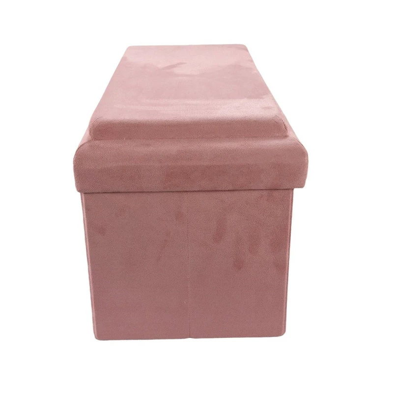 Coffre Banc Pliable Rose Compatible Briques 9 Coffre Banc Pliable Rose Compatible Briques – Image 7