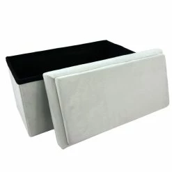 Coffre Blanc Pliable Gris Compatible Briques -Demeyers Magasin coffre blanc pliable gris compatible briques 1 5